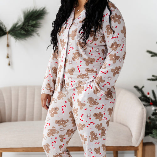 Baking Spirits Bright Women's Long Sleeve Pajama Set - Image 9 - Bums & Roses