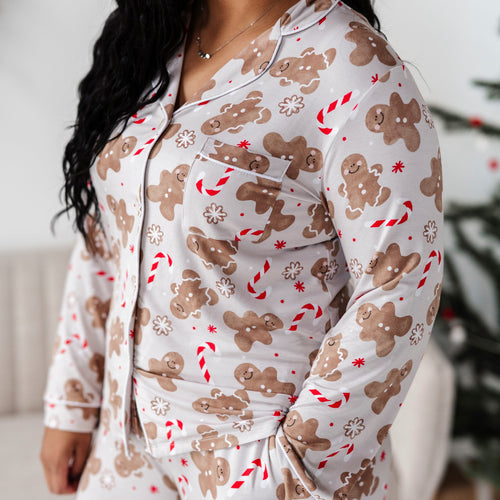 Baking Spirits Bright Women's Long Sleeve Pajama Set - Image 7 - Bums & Roses