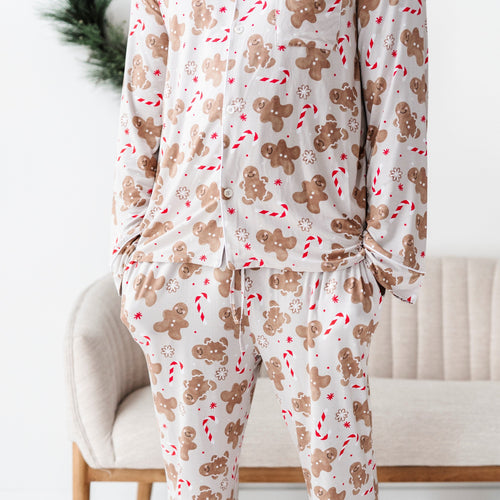 Baking Spirits Bright Men's Long Sleeve Pajama Set - Image 9 - Bums & Roses