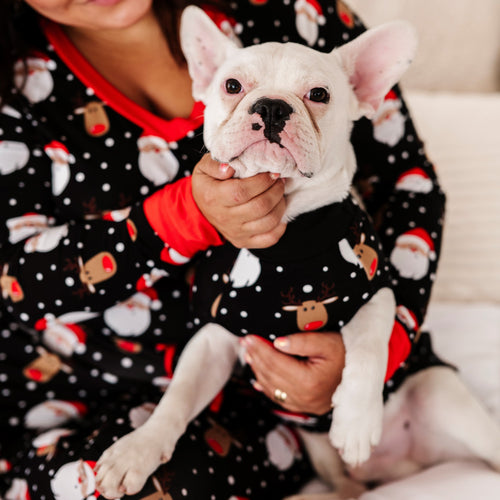 Snow Ho Ho Dog Sweater - Image 1 - Bums & Roses