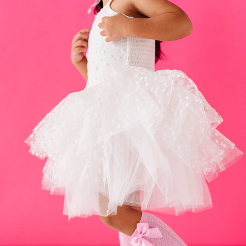 White Heart Tulle Tutu Dress - Image 10 - Bums & Roses