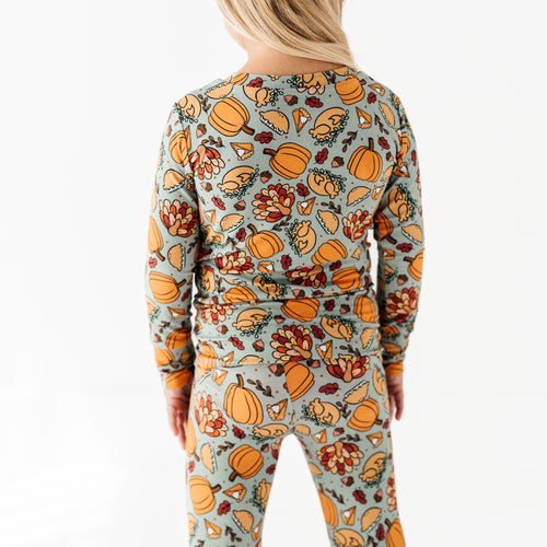 Gobble 'till You Wobble Two-Piece Pajama Set - Image 9 - Bums & Roses