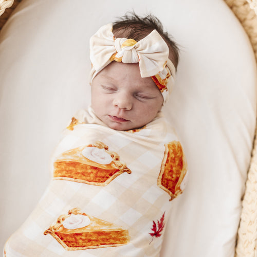 Wanna Piece of Me Swaddle Headwrap Set - Image 4 - Bums & Roses