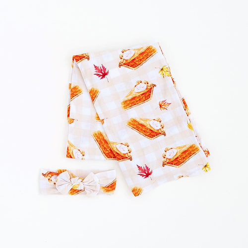 Wanna Piece of Me Swaddle Headwrap Set - Image 2 - Bums & Roses
