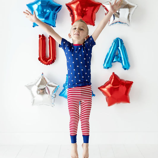 Party in the USA Two-Piece Pajama Set - FINAL SALE