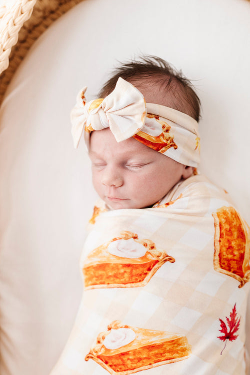 Wanna Piece of Me Swaddle Headwrap Set - Image 5 - Bums & Roses