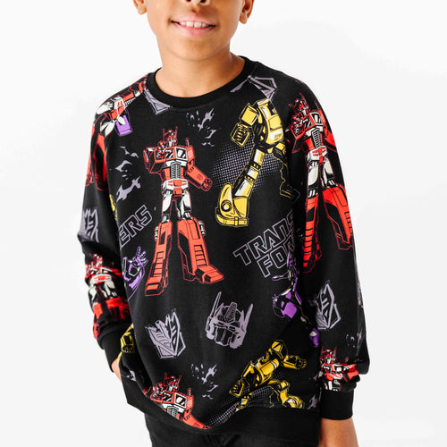 Crew Neck Sweatshirt Transformers™ More Than Meets The Eye - Image 3 - Bums & Roses