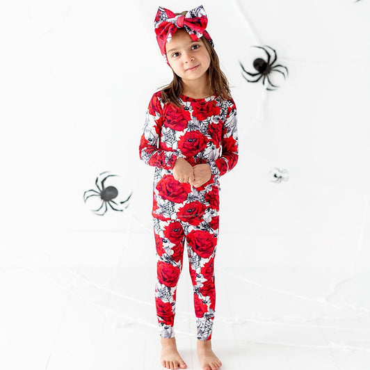 Scarlet's Web Two-Piece Pajama Set
