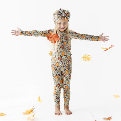 Gobble 'till You Wobble Two-Piece Pajama Set - Image 1 - Bums & Roses