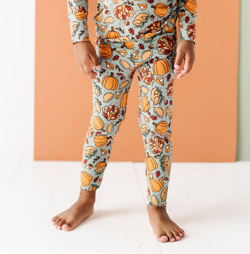 Gobble 'till You Wobble Two-Piece Pajama Set - Image 12 - Bums & Roses