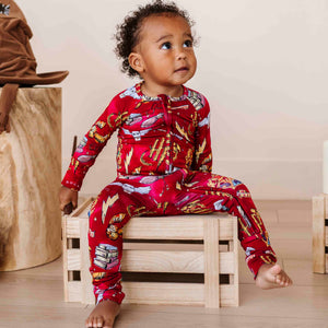 Bums & Roses - Baby & Kids Bamboo Pajamas - PRESALE - Harry Potter™ Convertible Romper - Image 1