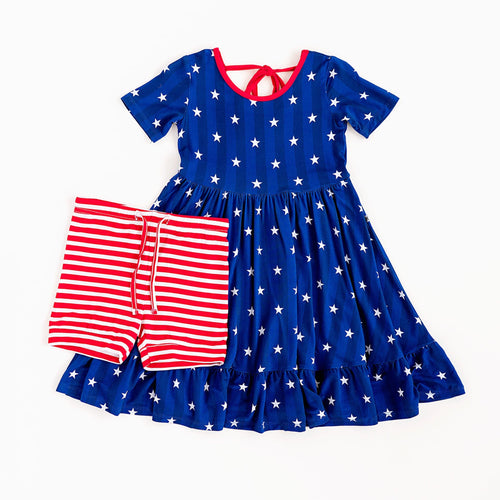 Party in the USA Girls Dress - FINAL SALE - Image 2 - Bums & Roses