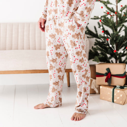 Baking Spirits Bright Men's Long Sleeve Pajama Set - Image 7 - Bums & Roses