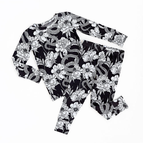 Snake It Off Two-Piece Pajama Set - Image 2 - Bums & Roses