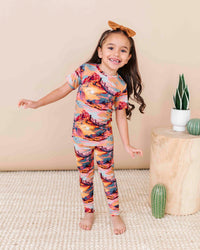 Saddle Up Sunset Two-Piece Pajama Set