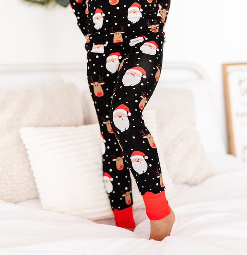 Snow Ho Ho Two-Piece Pajama Set - Image 14 - Bums & Roses
