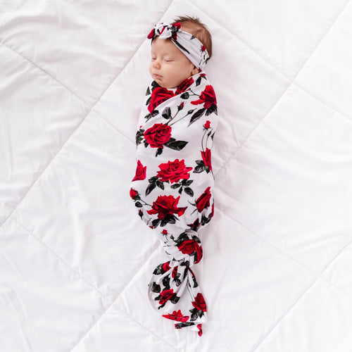 The Final Rose Swaddle Headwrap Set - Image 5 - Bums & Roses