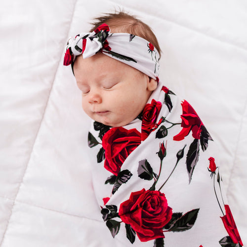The Final Rose Swaddle Headwrap Set - Image 4 - Bums & Roses