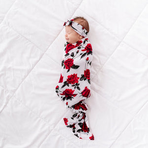 The Final Rose Swaddle Headwrap Set - Image 1 - Bums & Roses