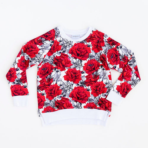 Scarlet's Web Crew Neck Sweatshirt - Image 2 - Bums & Roses