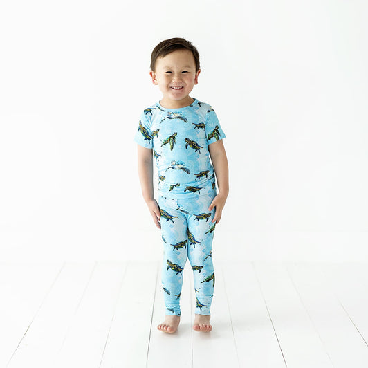 Turtley Awesome Two-Piece Pajama Set
