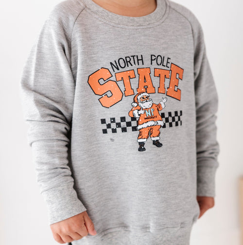 North Pole State Crew Neck Sweatshirt - Image 2 - Bums & Roses