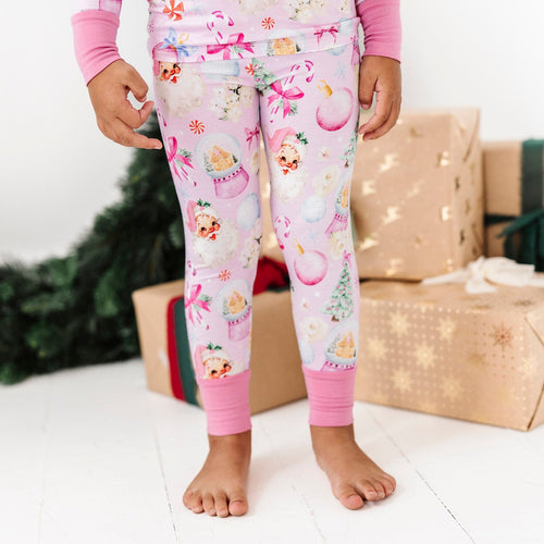 Merry Little Pinkmas Two-Piece Pajama Set - Image 5 - Bums & Roses