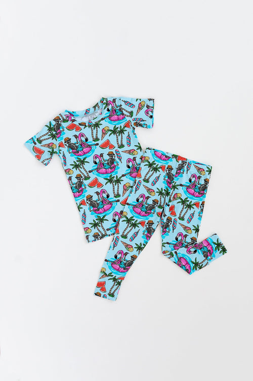 Bone Chillin Two-Piece Pajama Set - Image 2 - Bums & Roses
