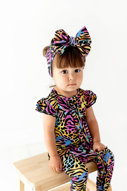 Party Animal Ruffle Romper - Image 3 - Bums & Roses