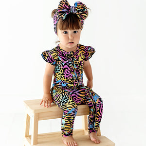 Party Animal Ruffle Romper - Image 2 - Bums & Roses