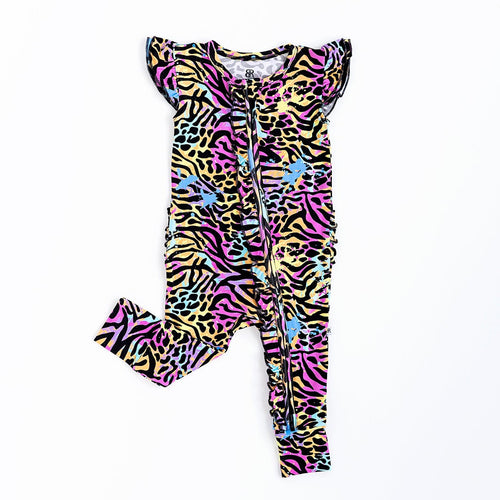 Party Animal Ruffle Romper - Image 2 - Bums & Roses
