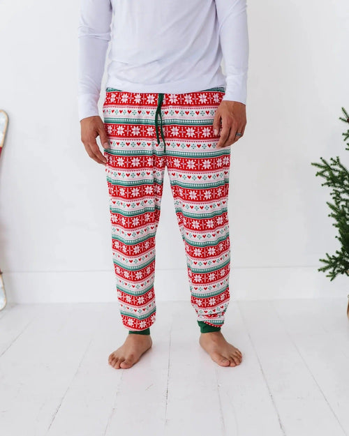 Baby Kids Bamboo Pajamas — Up To Snow Good Men's Pants — Image 3