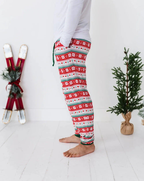 Baby Kids Bamboo Pajamas — Up To Snow Good Men's Pants — Image 5