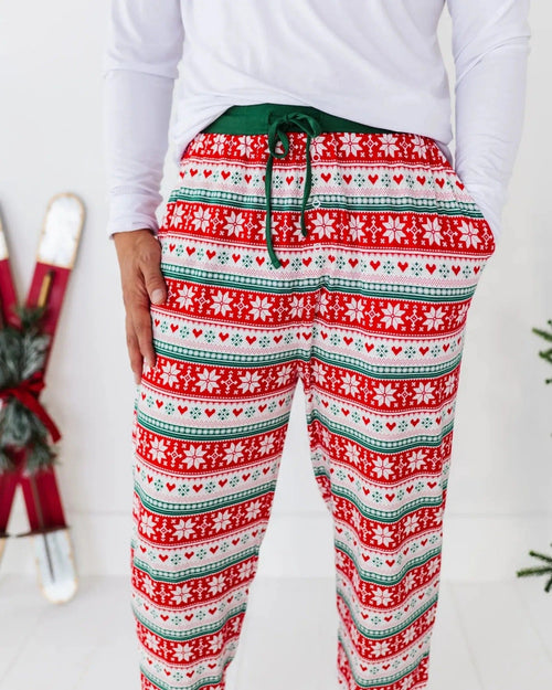Baby Kids Bamboo Pajamas — Up To Snow Good Men's Pants — Image 11
