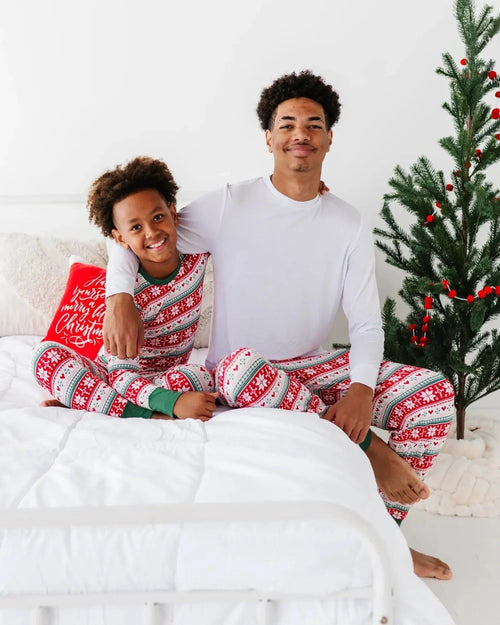 Baby Kids Bamboo Pajamas — Up To Snow Good Men's Pants — Image 8