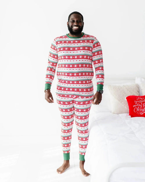 Baby Kids Bamboo Pajamas — Up To Snow Good Men's Pants — Image 6