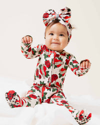 Baby Kids Bamboo Pajamas — Daddy's Girl Convertible Romper — Image 1