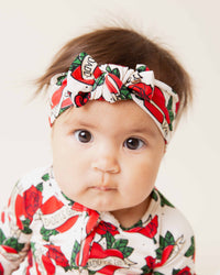 Baby Kids Bamboo Pajamas — Daddy's Girl Headwrap — Image 1