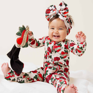 Baby Kids Bamboo Pajamas — Daddy's Girl Lovey — Image 1