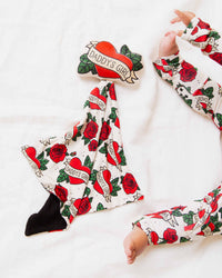 Baby Kids Bamboo Pajamas — Daddy's Girl Lovey — Image 1