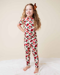 Baby Kids Bamboo Pajamas — Daddy's Girl Short Sleeve Pajama Set — Image 1