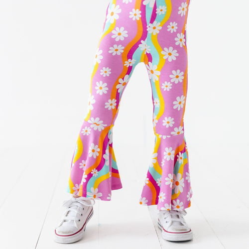 Disco Daysies Bell Bottom Jumpsuit - Image 9 - Bums & Roses