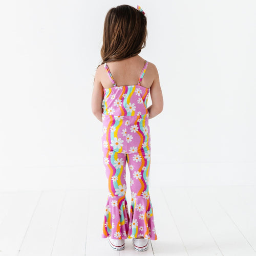 Disco Daysies Bell Bottom Jumpsuit - Image 7 - Bums & Roses