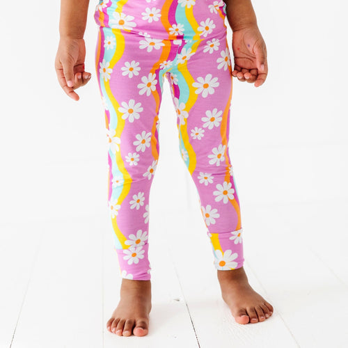 Disco Daysies Two-Piece Pajama Set - Image 5 - Bums & Roses