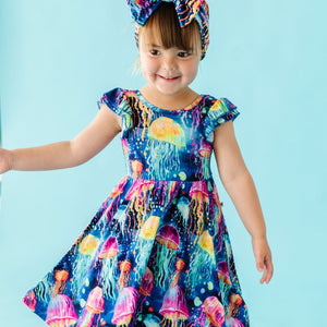 Don't Be Jelly Cap Sleeve Girls Dress - Image 1 - Bums & Roses