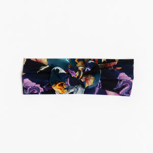 Baby Kids Bamboo Pajamas — Dragon My Heart Headwrap — Image 1