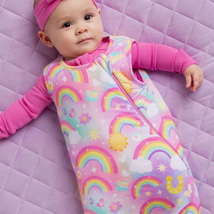 Baby Kids Bamboo Pajamas — Dream in Color Sleep Sack — Image 1