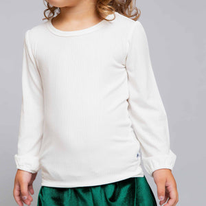 Baby Kids Bamboo Pajamas — Bamboo Layering Shirt — Image 3