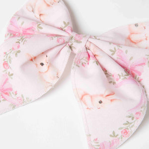 Baby Kids Bamboo Pajamas — Spring Meadows Woven Piggy Clip — Image 1