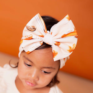 Baby Kids Bamboo Pajamas — Easy As Pie Biggie Bow — Image 1